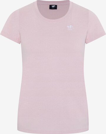 Polo Sylt Shirt in Pink: predná strana