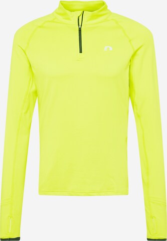 Newline Performance Shirt 'LAKEWOOD' in Yellow: front