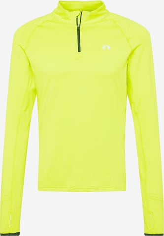 Newline Performance Shirt 'LAKEWOOD' in Yellow: front