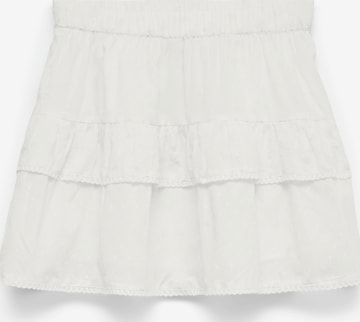 Jupe 'VMTRINE' VERO MODA en blanc : devant