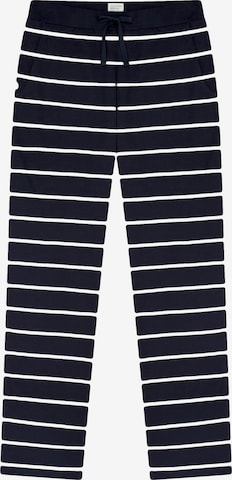SCHIESSER Pyjamahose 'Mix & Relax' in Blau: Vorderseite