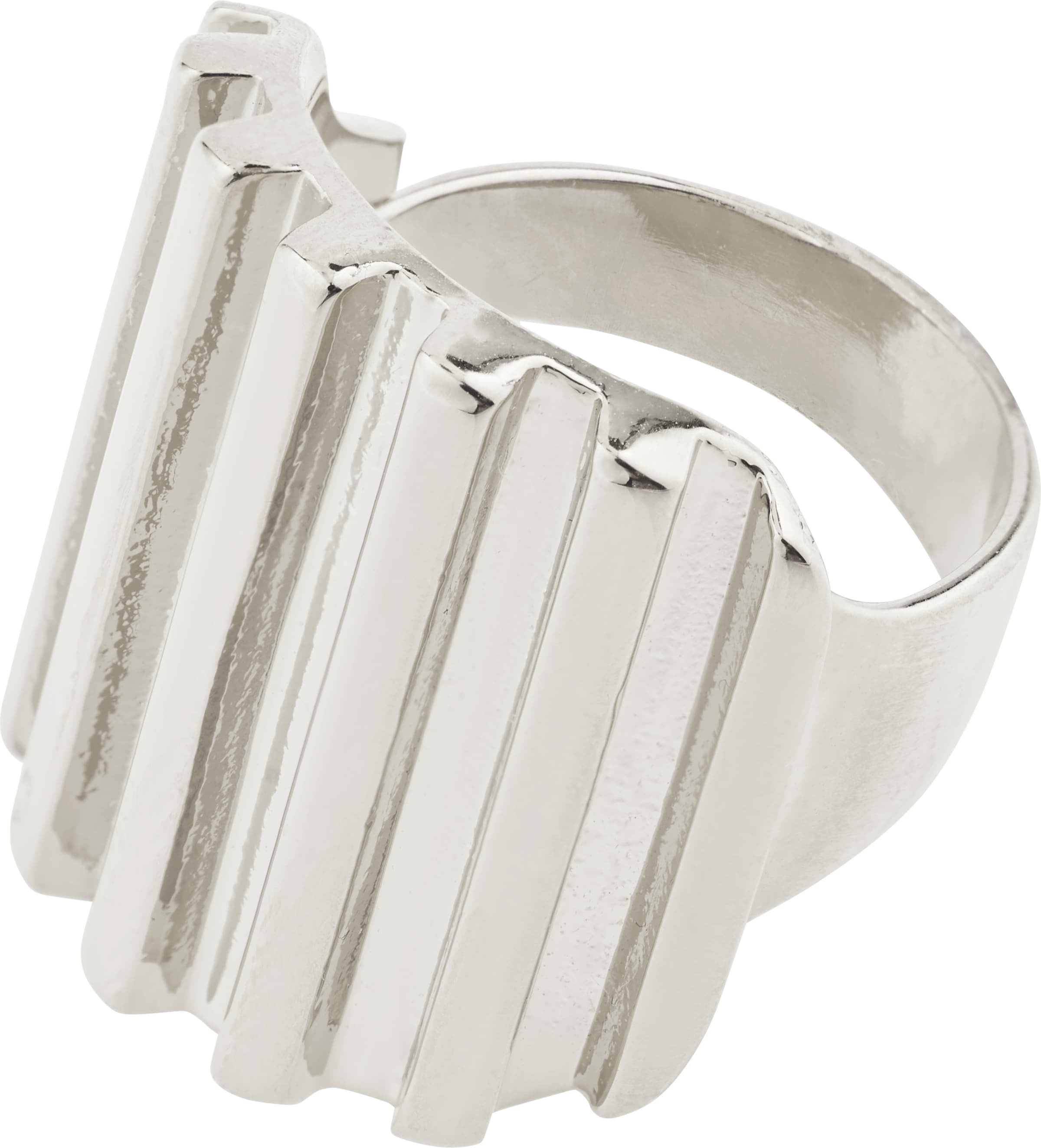 Pilgrim Sormus 'Laurel' värissä hopea: etupuoli