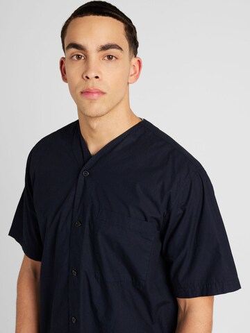 NORSE PROJECTS Regular fit Button Up Shirt 'Erwin' in Blue