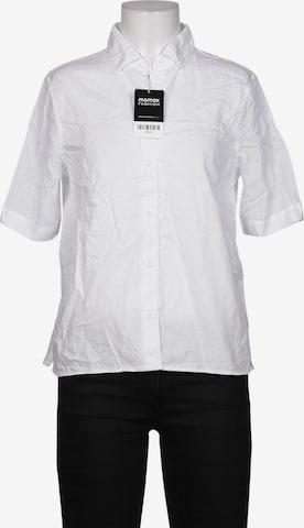 Fred Perry Bluse M in Weiß: Vorderseite