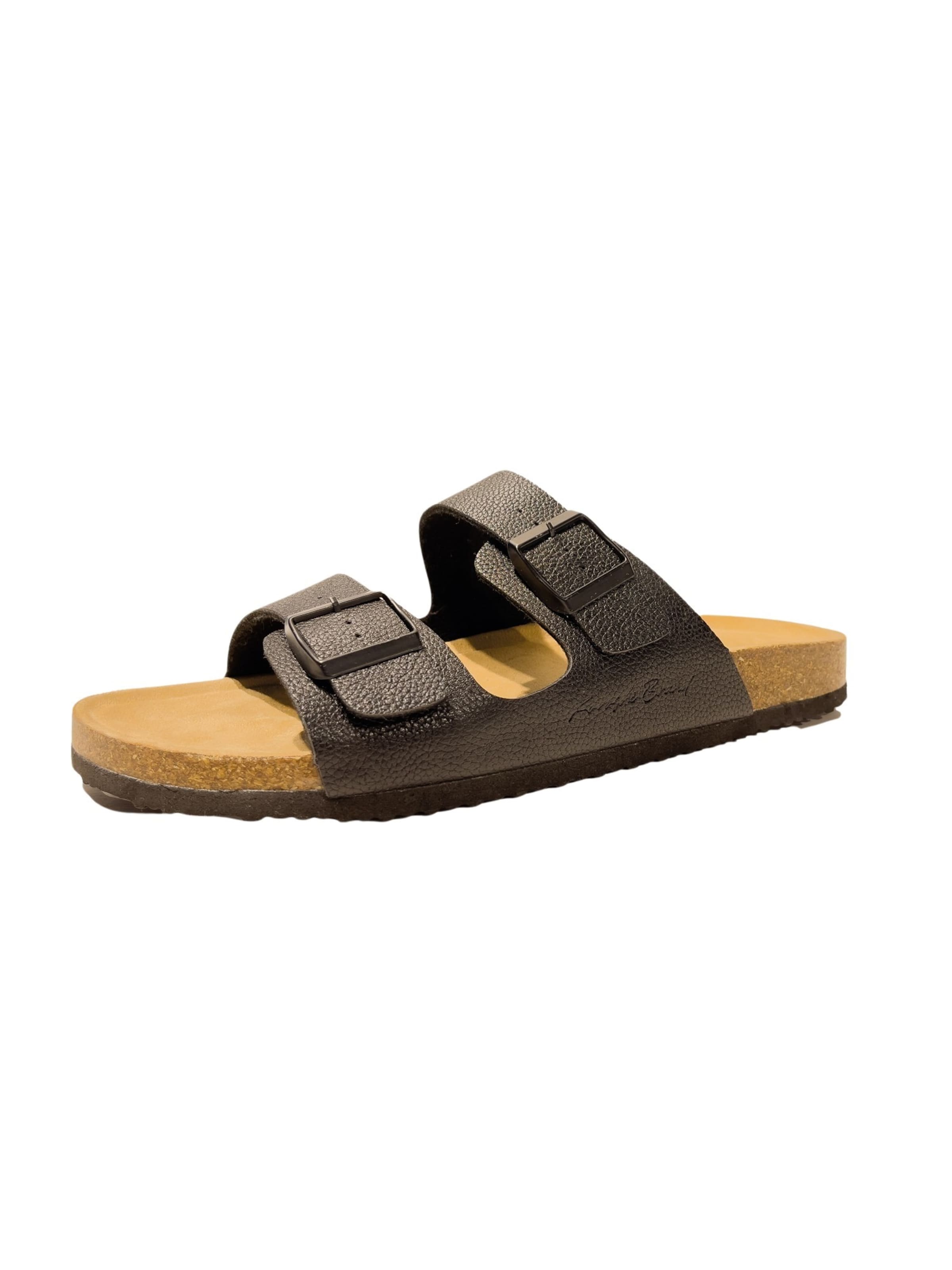 KOROSHI Pantofle – černá: přední strana