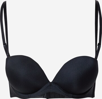 Hunkemöller Balconette Bra in Black: front