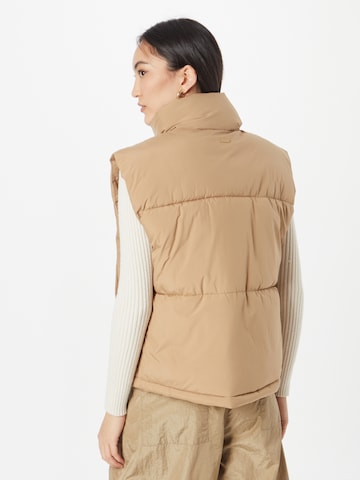 Gilet TOM TAILOR DENIM en beige