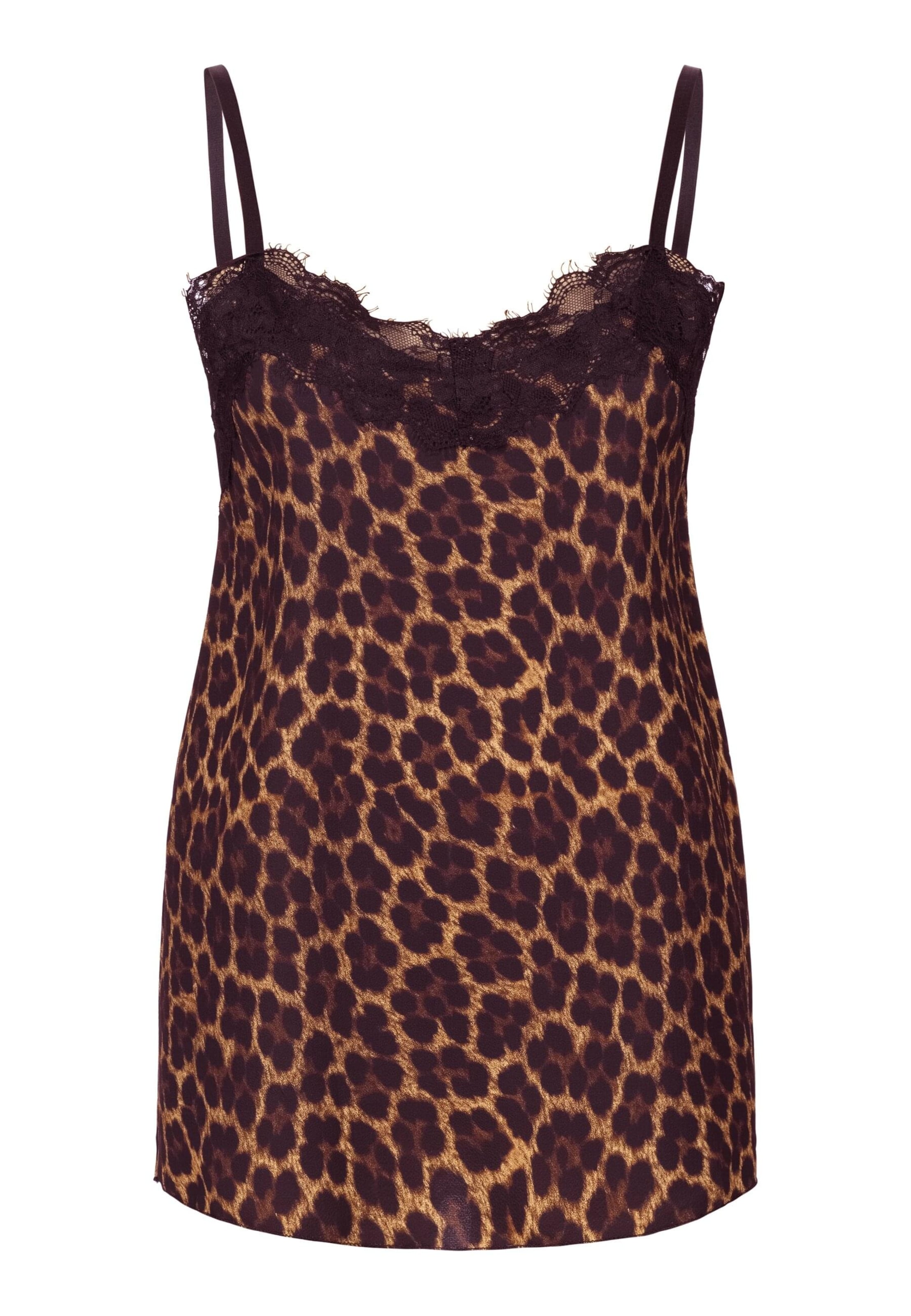 Cloud5ive Top in Braun: Vorderseite