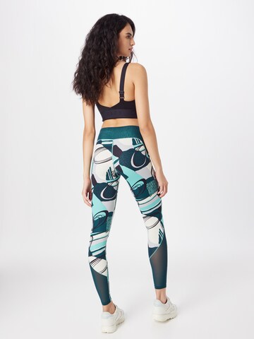 Skinny Pantalon de sport 'Lux Perform' Reebok en mélange de couleurs