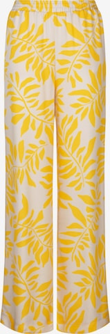 SEIDENSTICKER Trousers 'Schwarze Rose' in Yellow: front