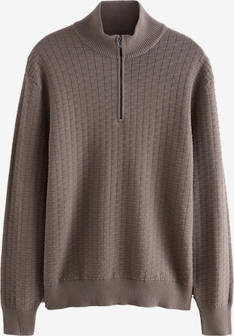 Next Neulepaita värissä ruskea: etupuoli