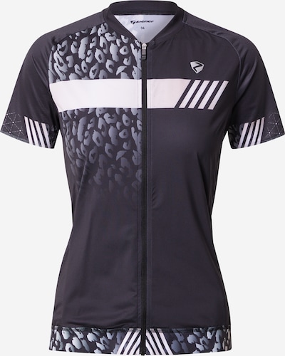 Tricou funcțional 'NADERA' ZIENER pe negru, Vizualizare produs