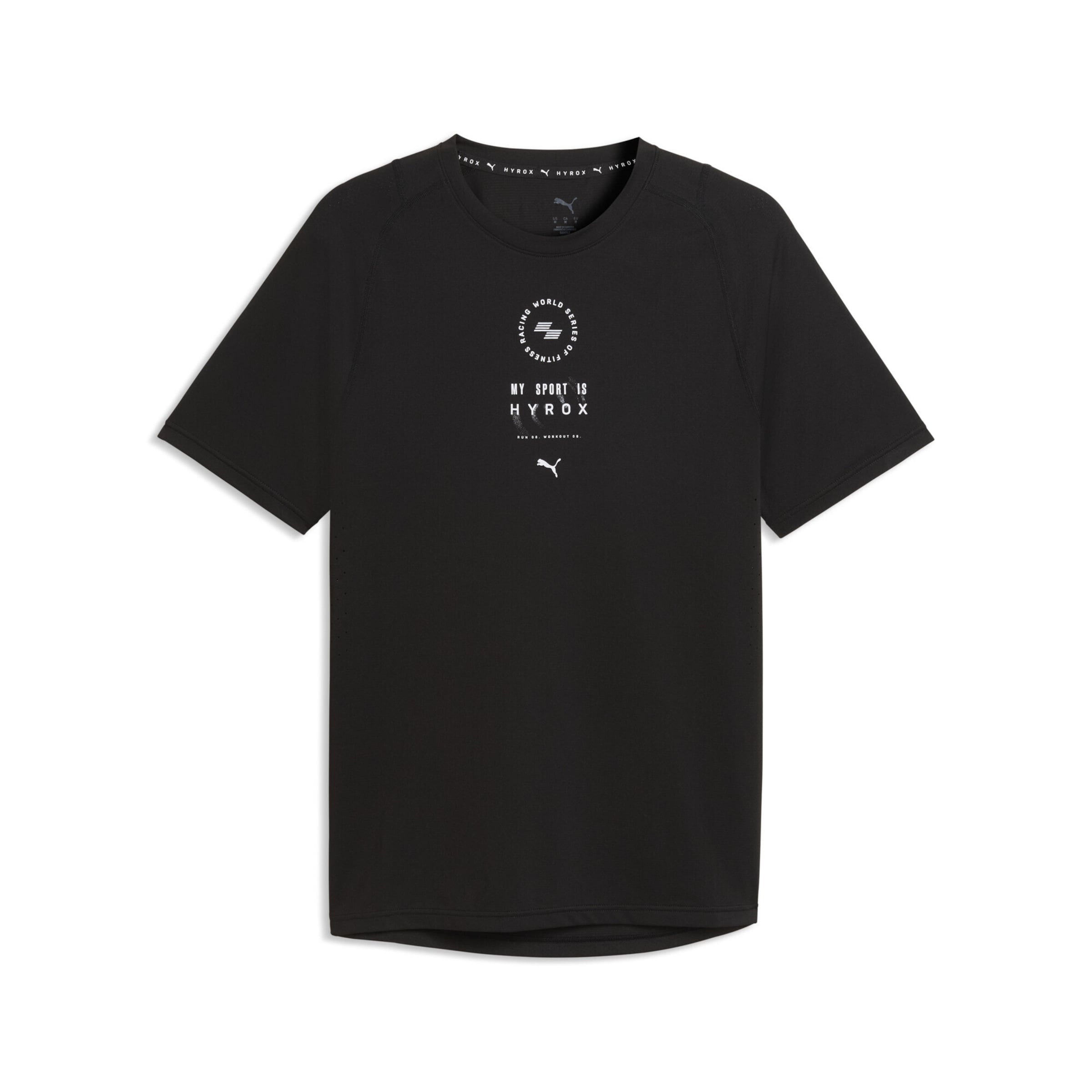 PUMA Performance shirt in Black / White, Item view