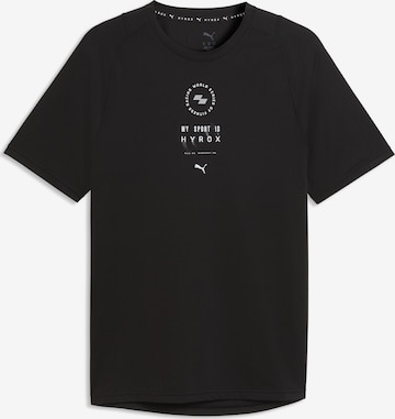 PUMA Funktionsshirt in Schwarz: Vorderseite