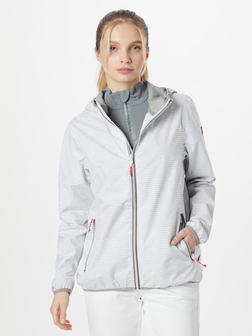 KILLTEC Outdoor Jacket in Grey: front