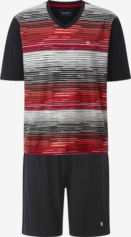 BABISTA Pyjama kort 'Saldun' in Zwart: voorkant