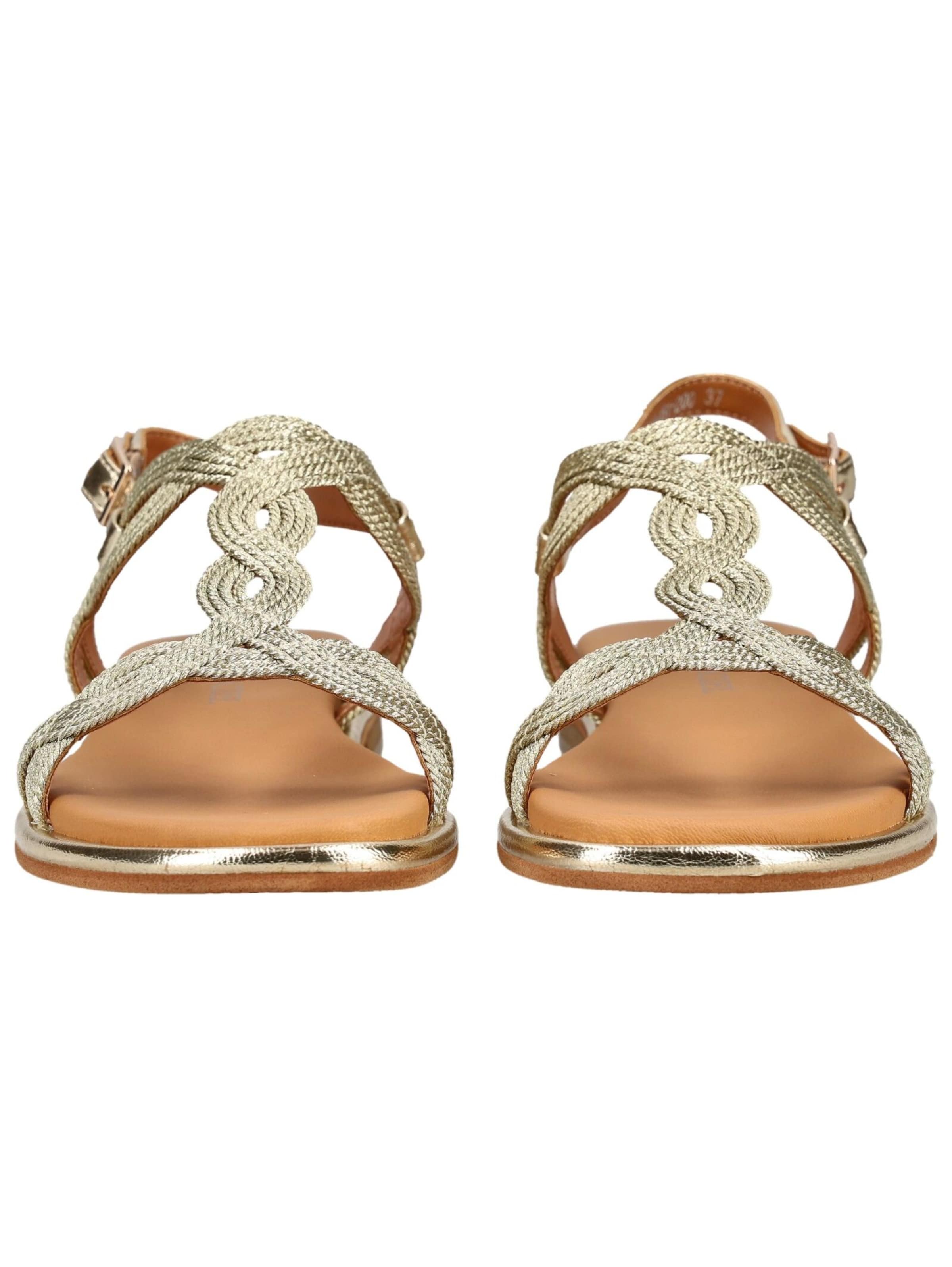Regarde le Ciel Strap sandal in Gold