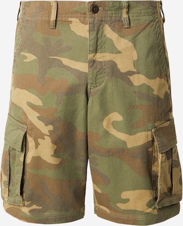 GAPLoosefit Cargo hlače - zelena boja: prednji dio