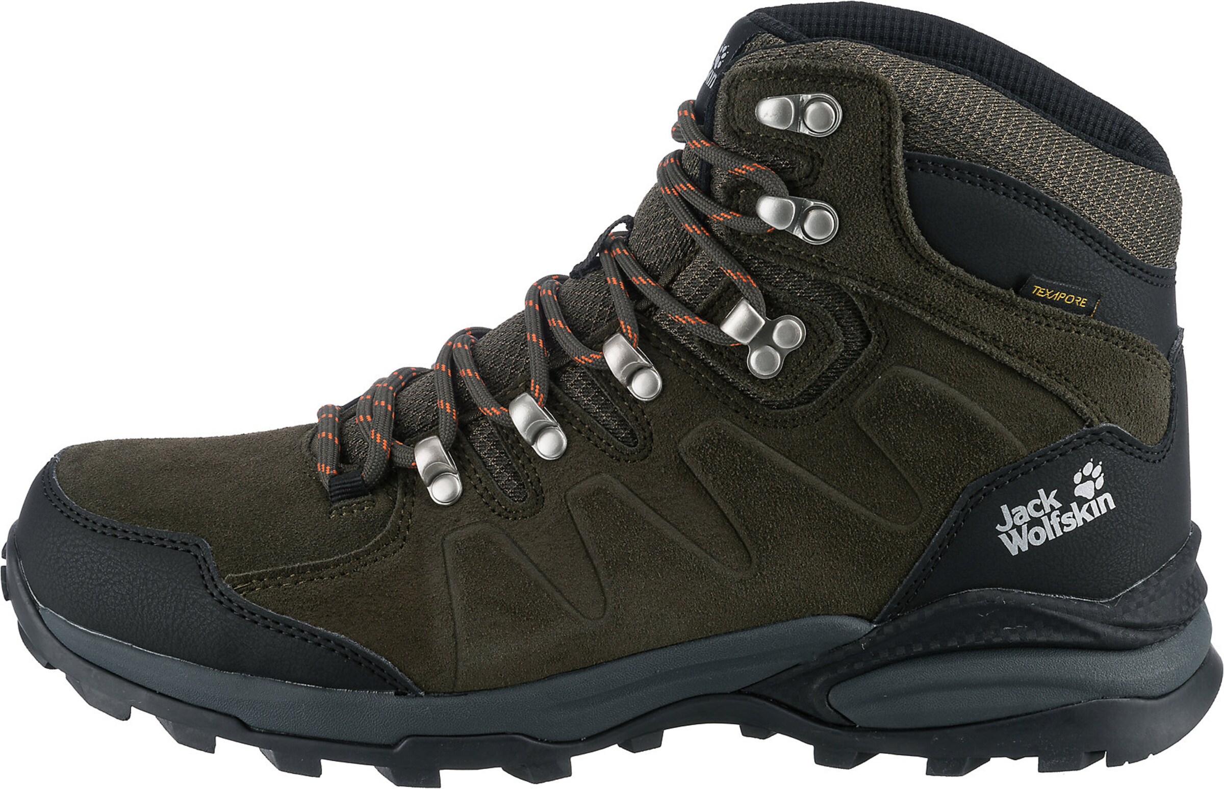 JACK WOLFSKIN Boots 'Refugio' in Groen