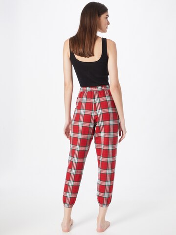 Hunkemöller - Calças de pijama em vermelho