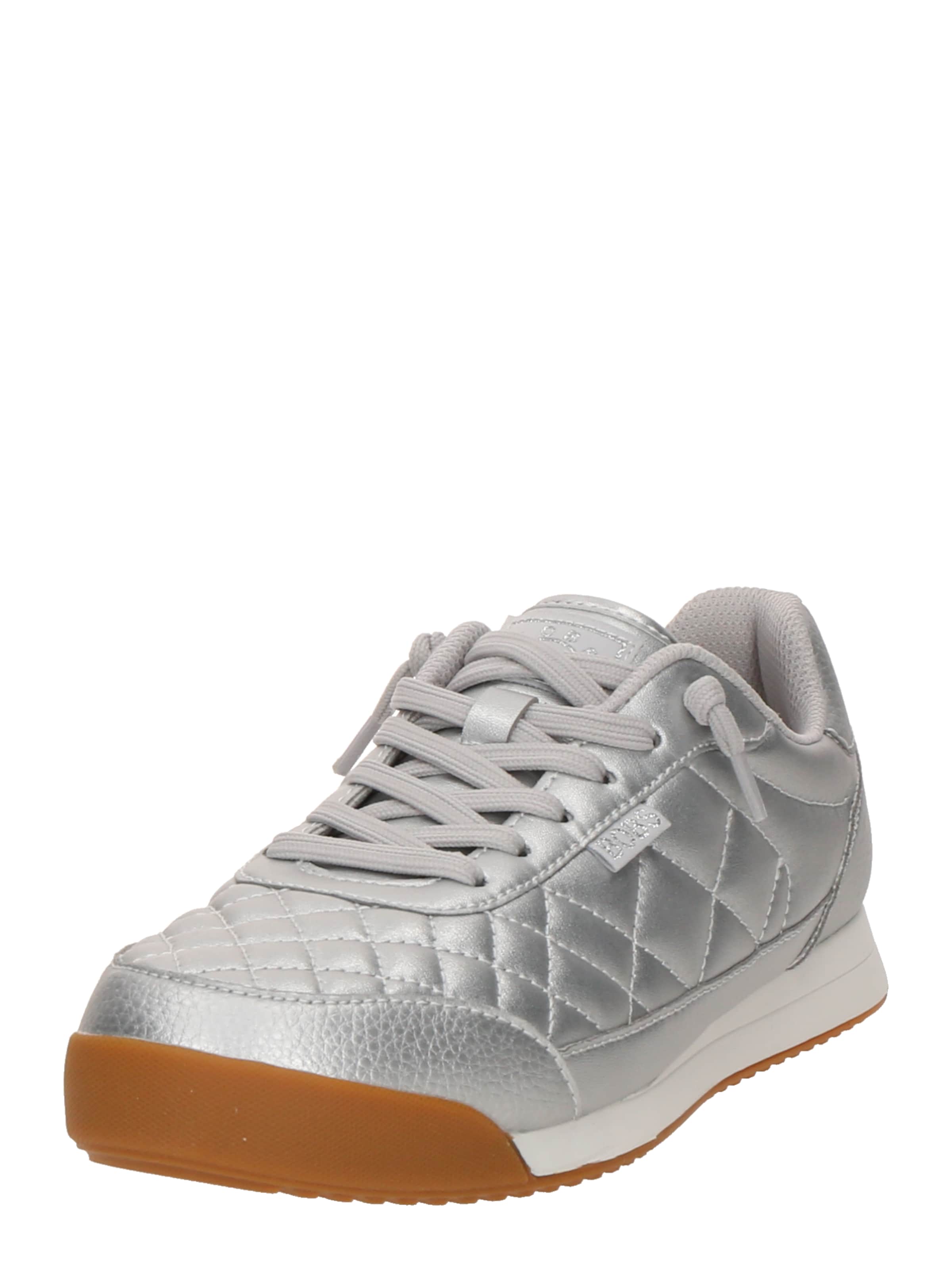 Baskets basses 'BOBS BILLIE' SKECHERS en argent : devant