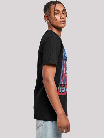 T-Shirt 'Justice League Movie Team Flag' F4NT4STIC en noir