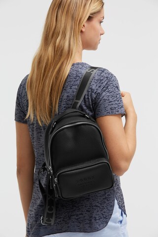 Soccx Backpack in Black: front