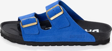 Zoccoletto 'Atlas' di Bayton in blu: frontale