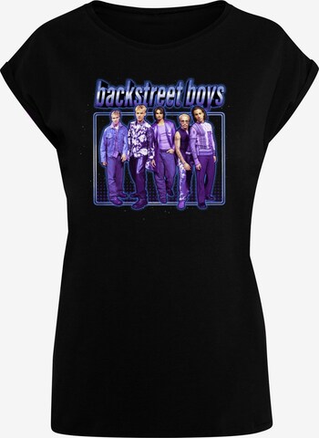 Merchcode Shirt 'Backstreet Boys-Space Photo' in Black: front