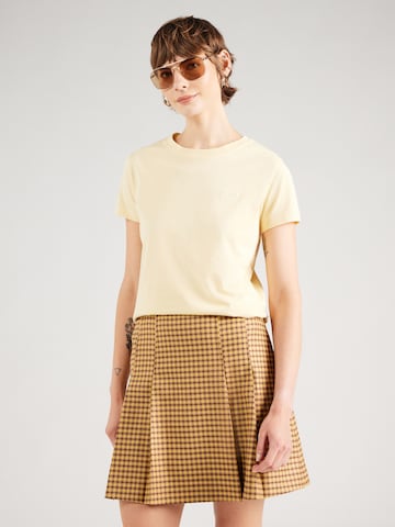 BOSS - Camiseta 'C_Esogo_1' en amarillo: frente