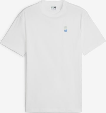 T-Shirt 'DOWNTOWN 180' PUMA en blanc : devant