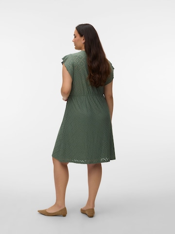 Vero Moda Curve - Vestido 'VMCTassa' en verde