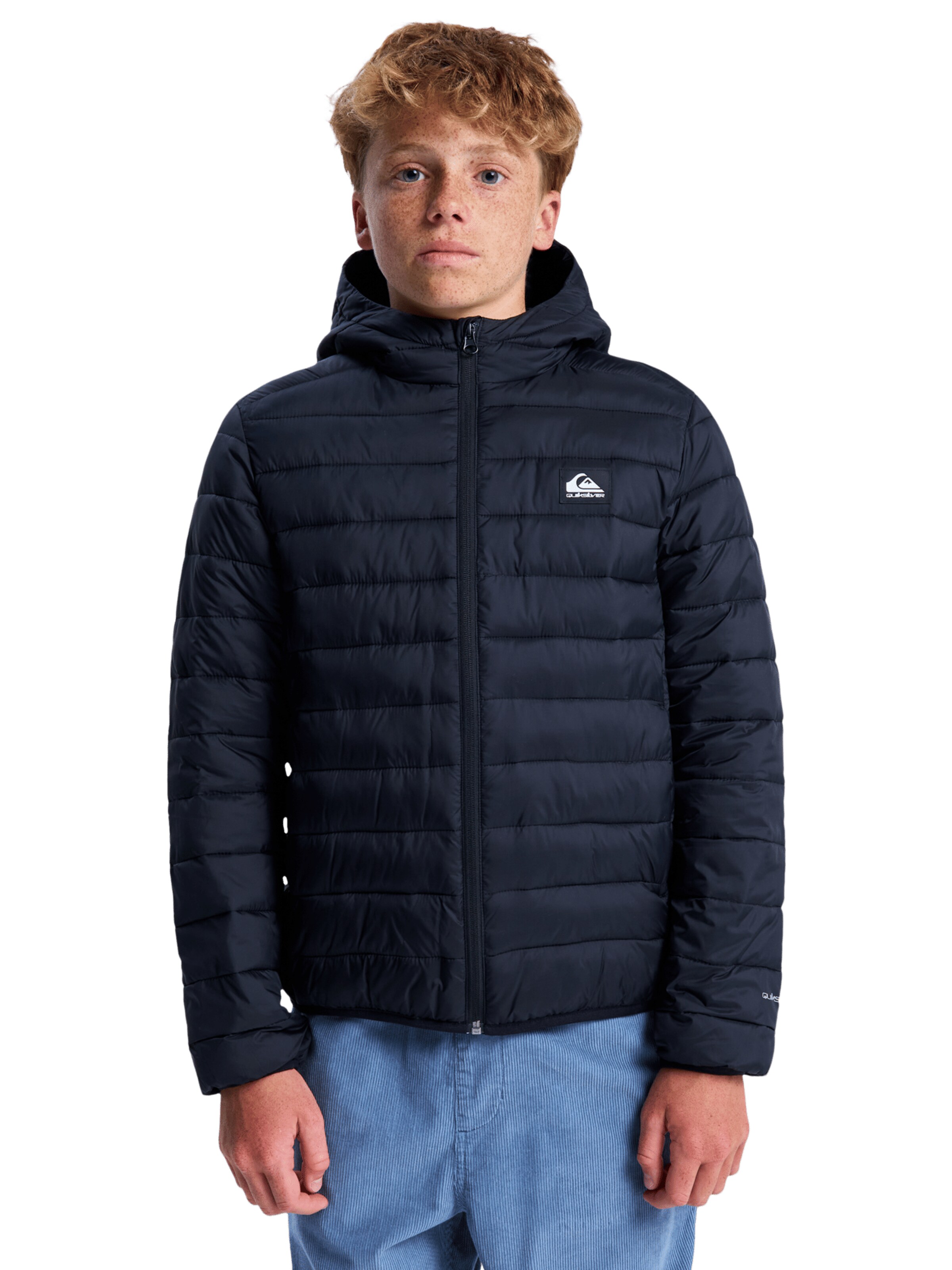 QUIKSILVER Between-Season Jacket 'Scaly' in Blue: front