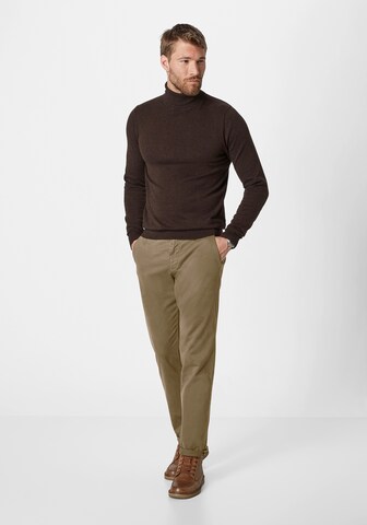REDPOINT Slim fit Chino Pants in Green