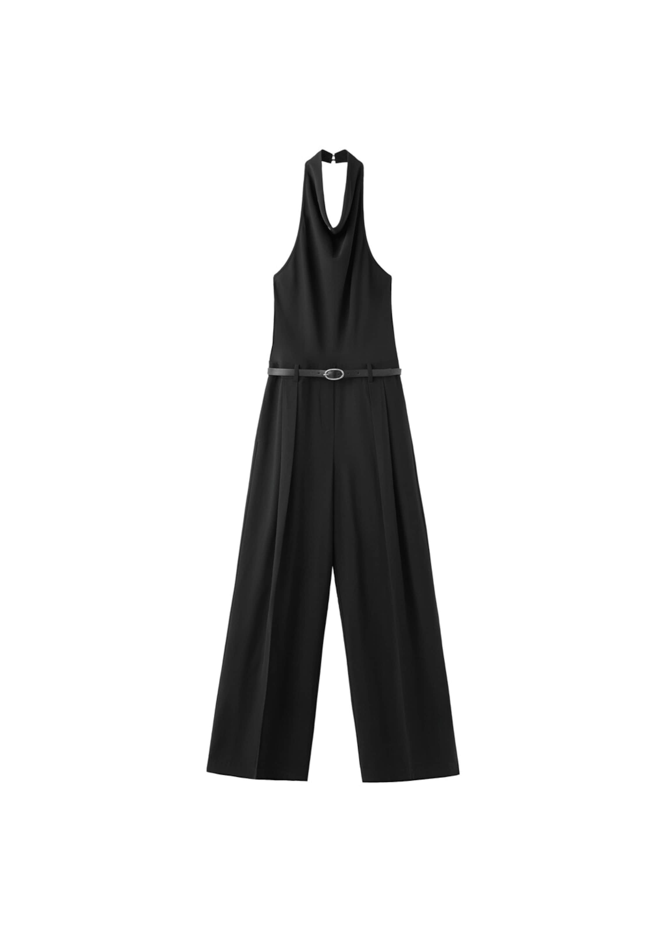 MANGO Jumpsuit 'Pipa' in schwarz, Produktansicht