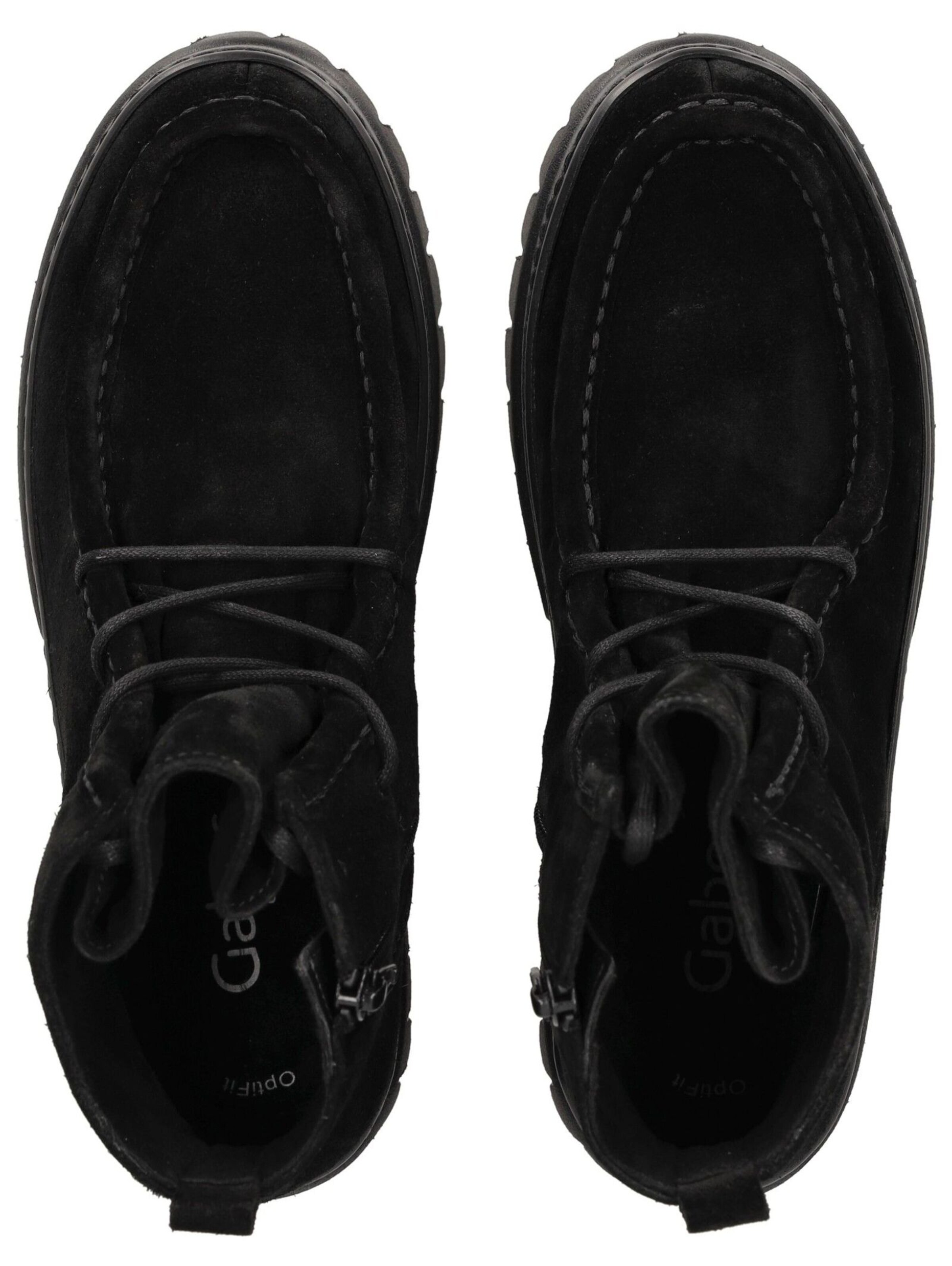 Bottines à lacets GABOR en noir