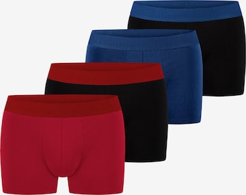 Bruno Banani Boxershorts 'Flowing' in Rot: Vorderseite