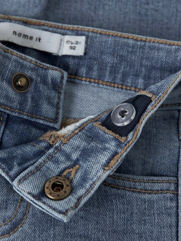 NAME IT Bootcut Jeans 'NMFPOLLY' in Blau
