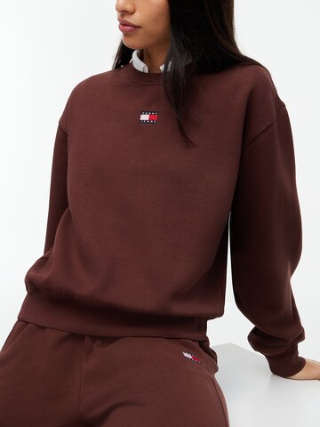 Tommy Jeans Sweatshirt i brun