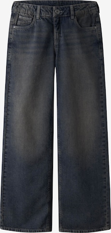 TWO SOON - Perna larga Calças de ganga em azul: frente