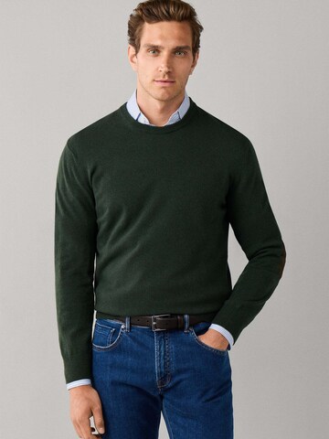 Pullover di Hackett London in verde: frontale