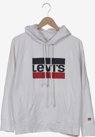 LEVI'S ® Sweatshirt & Zip-Up Hoodie in L in White: front