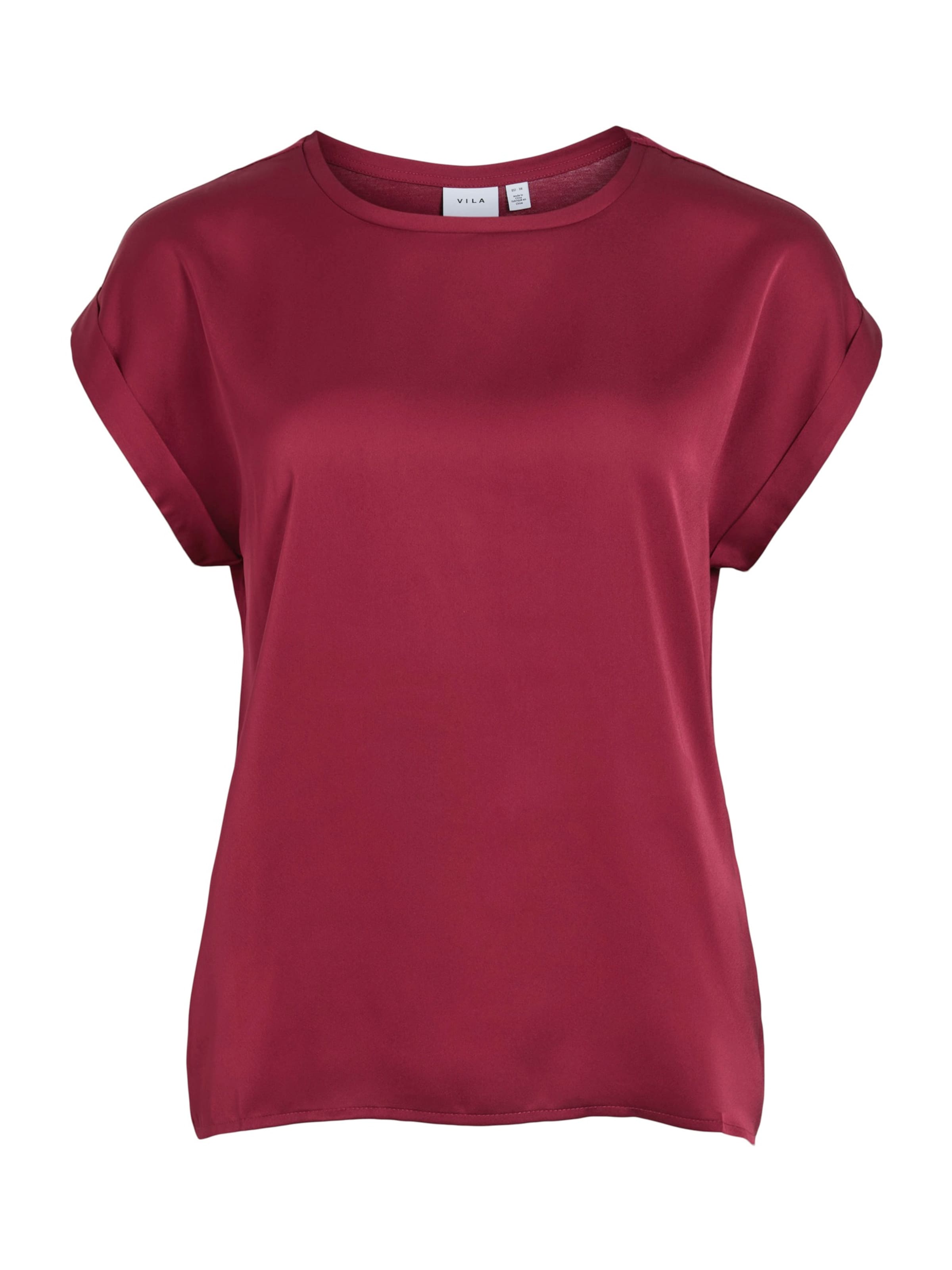 Maglietta 'VIELLETTE' di VILA in rosso: frontale