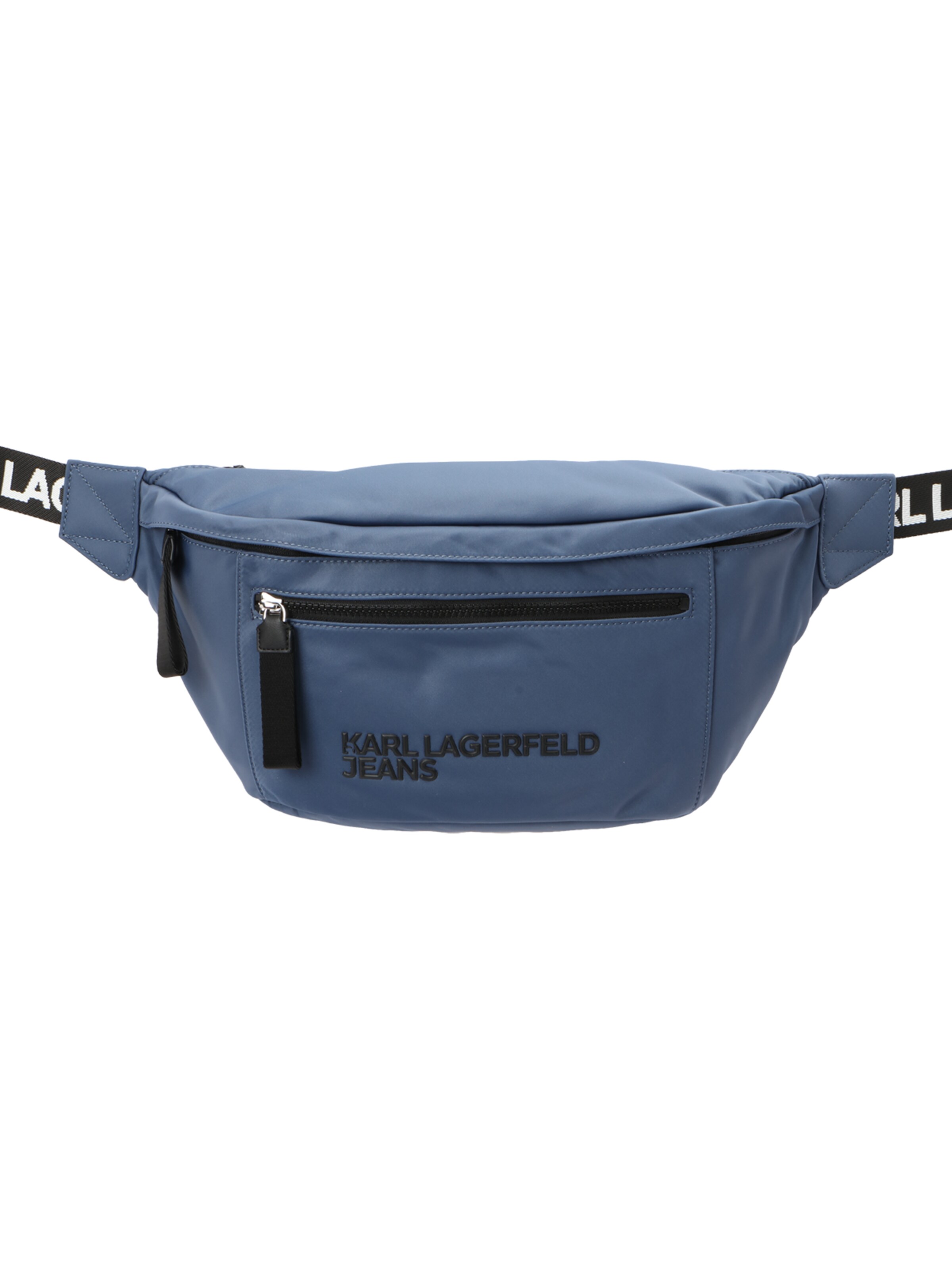 KARL LAGERFELD JEANS Vyölaukku 'ESSENTIAL' värissä sininen: etupuoli