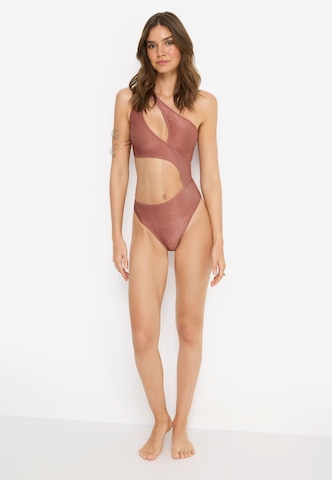 LSCN by LASCANA Badpak in Bruin