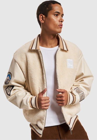 Veste mi-saison Karl Kani en beige