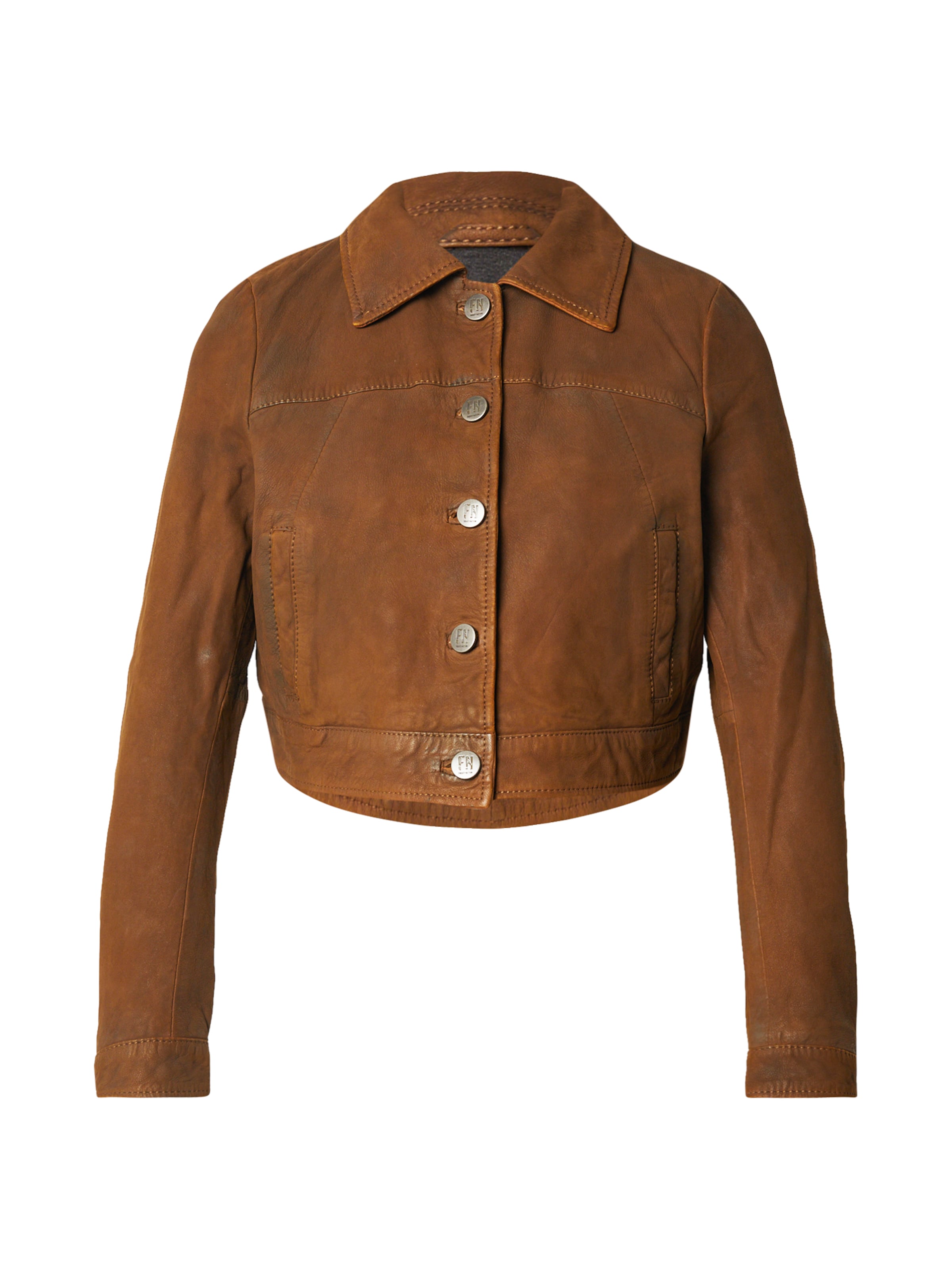 FREAKY NATION Jacke &#x27;Melike&#x27; in Braun: Vorderseite