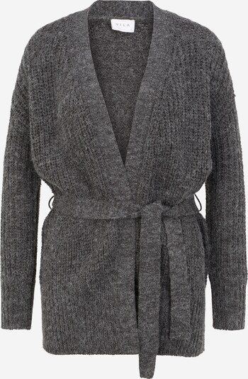 Vila Petite Strickjacke 'TIKTA' in dunkelgrau, Produktansicht