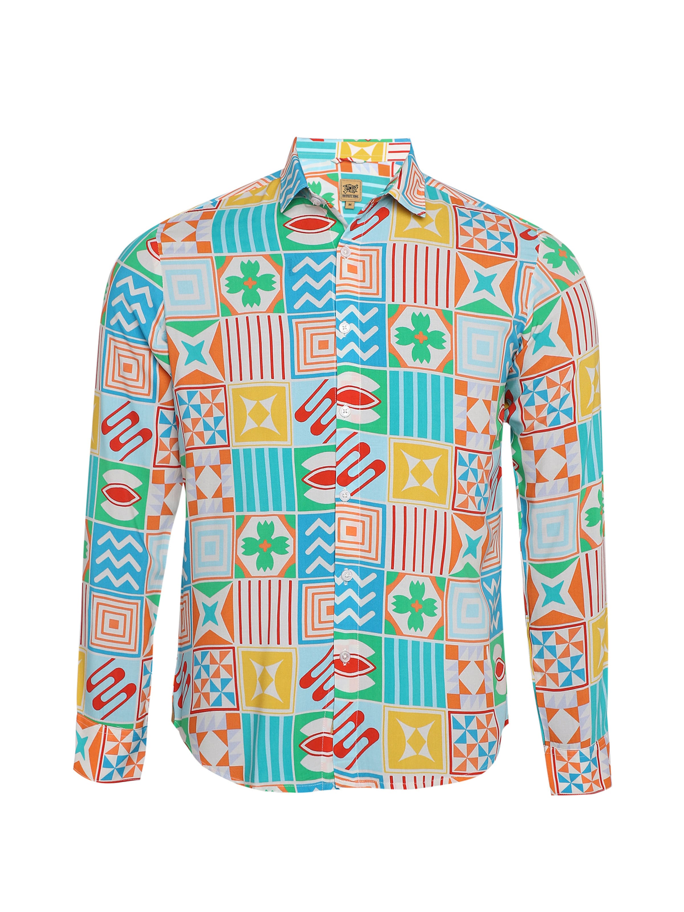 Campus Sutra Regular Fit Skjorte 'Charles' i blandingsfarvet: forside