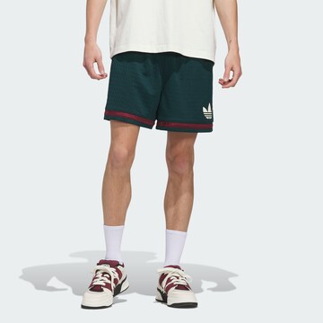 ADIDAS ORIGINALS Loose fit Trousers in Green: front